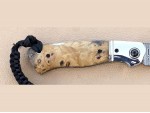 Custom Hand Made Hunting ..Lock Back..Twisted Steel Damascus Folding Knife Custom Hand Made Hunting ..Lock Back..Twisted Steel Damascus Folding Knife
