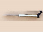 Custom Hand Made Hunting ..Lock Back..Twisted Steel Damascus Folding Knife Custom Hand Made Hunting ..Lock Back..Twisted Steel Damascus Folding Knife